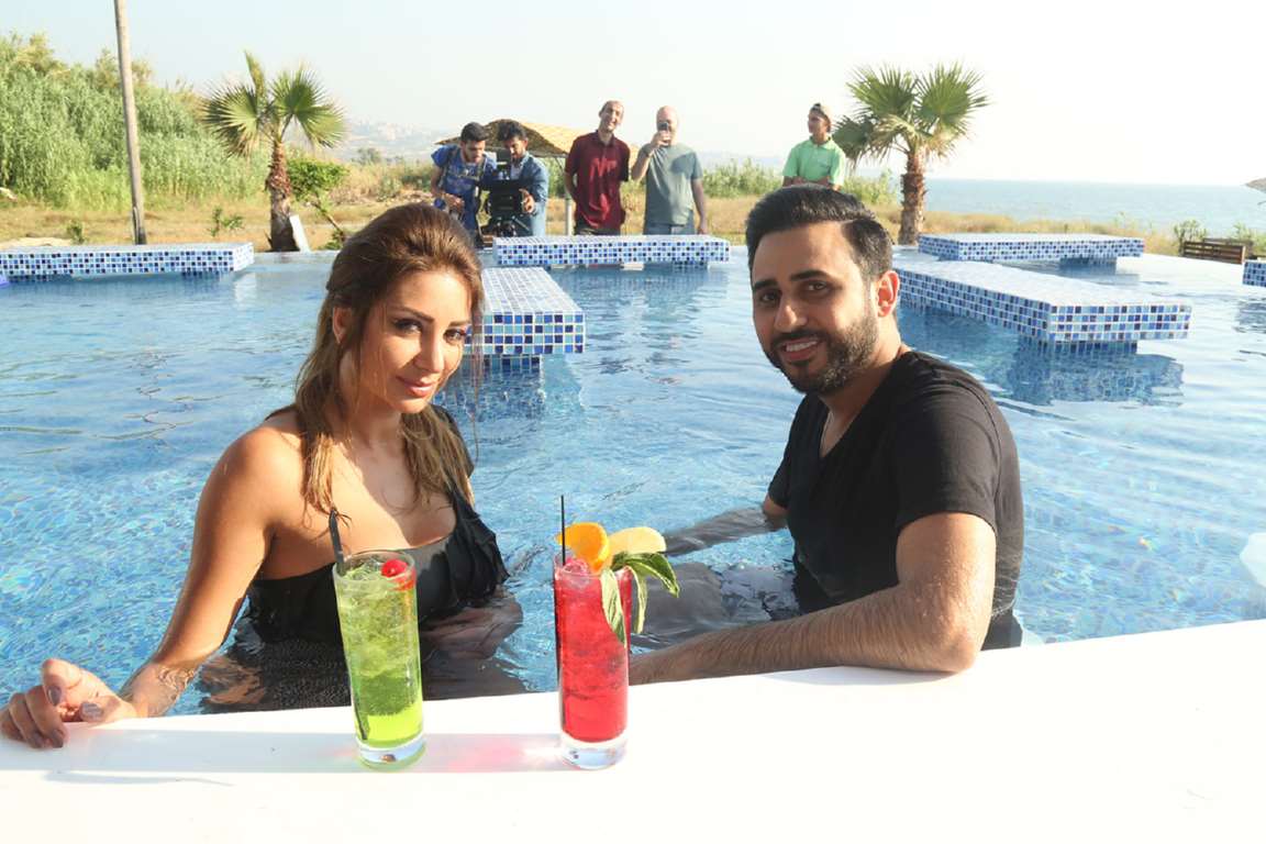 صورة النجم عمر جاد وكليب جديد وقصة حب مع ملكة جمال لبنان