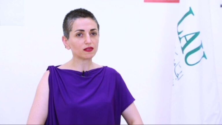 ملكة الجمال اللبنانية 2018 تعتلي منبر الامين العام للامم المتحدة