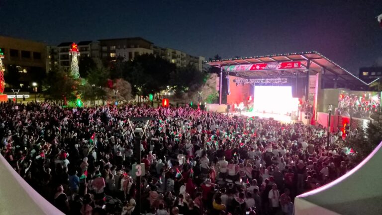 حضور جماهيري حاشد بحفل صوت الاردن عمر العبداللات في مدينة دالاس