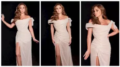 صورة إليسا بحفل قرطاج  تثير جدلا واسعا علي المواقع بسبب الكوفية الفلسطينية