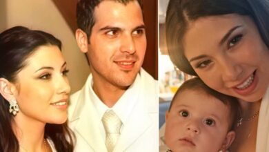صورة الحزن يخيم على الفنانة لورا خليل وصدمة كبيرة لرحيل زوجها نجيب عفيفي في حادث اليم بدولة غانا