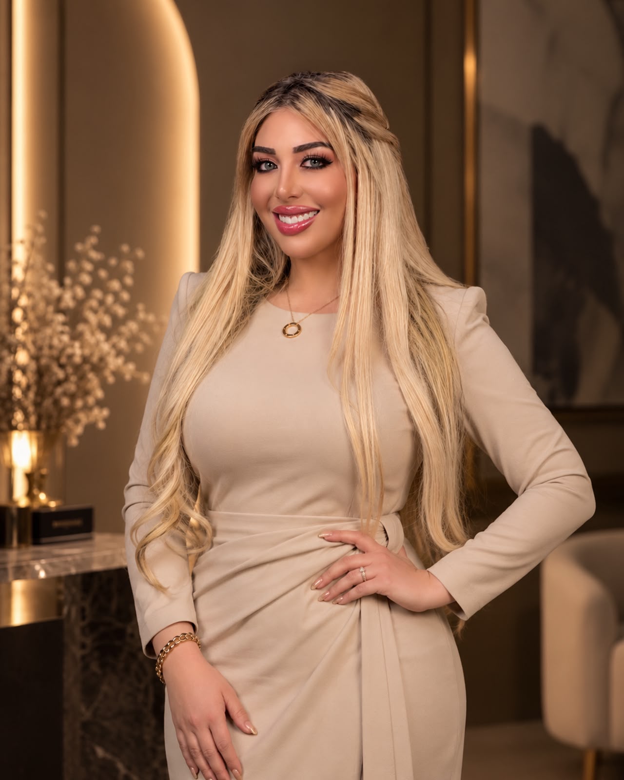جيزيل العزام تترفع عن ضجيج المنافسة وتبدأ فصلها المهني الأبرز في دبي