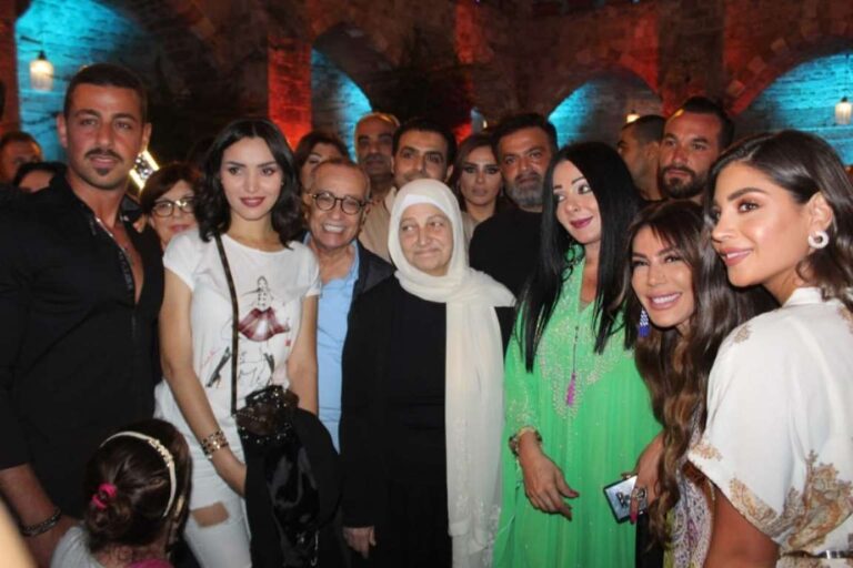 اسرة مسلسل الباشا في ضيافة النائب بهية الحريري