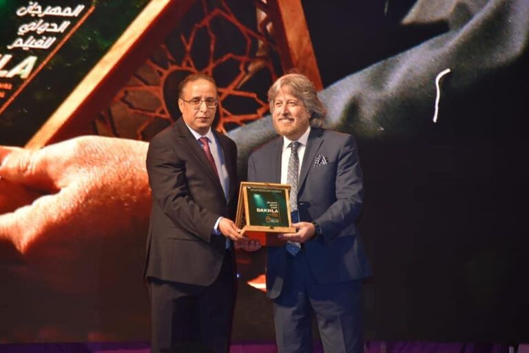 تكريم الناقد الاعلامي د. جمال فياض مع انطلاق مهرجان الداخلة السينمائي الدولي