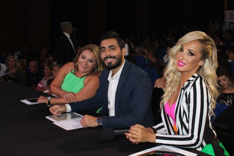 مايا نعمة واياد معا في لجنة حكم مسابقة MISs &MRKiDS ويقدمان وصلة فنية