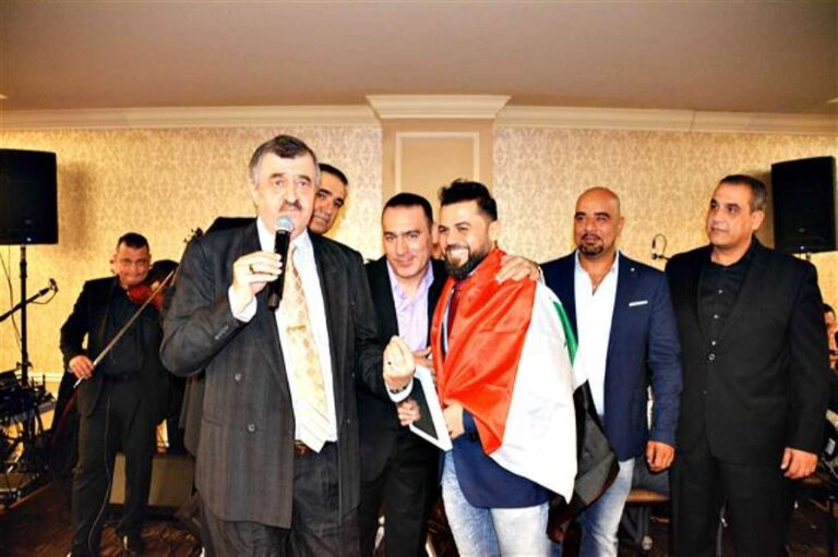 تكريم النجم السوري وفيق حبيب من قبل الجالية العربية والسورية في مدينة لوس انجلوس